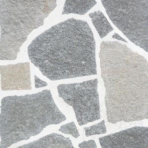 Tavolo da barbecue tradizionale (115x120x60 cm, 450 kg, pietra naturale Kavala, mattone)