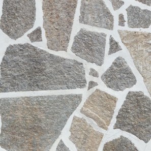 Set di mobili da giardino tradizionali - Tavolo + lavello per barbecue (135x120x60 cm, 450 kg, pietra poligonale Homa, mattone)