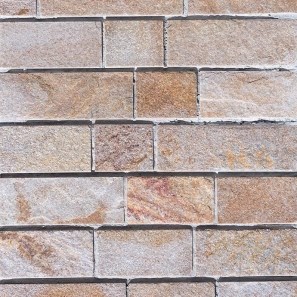 Set di mobili da giardino mediterranei - Tavolo + lavello per barbecue (135x120x60 cm, 450 kg, pietra naturale Rhodos, mattone)