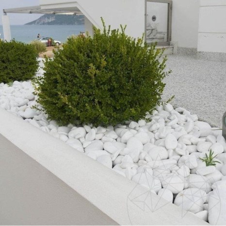 Ciottoli Marmo Alba Thassos, 6-10 cm KG