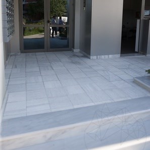 Gradino in Marmo Lucido Kavala, 120 x 33 x 3 cm