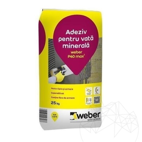Adesivo per sistemi di isolamento termico - Weber P40 max