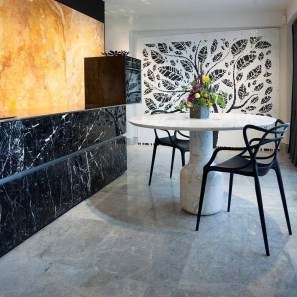 Tavolo da pranzo Volakas Marble Moon