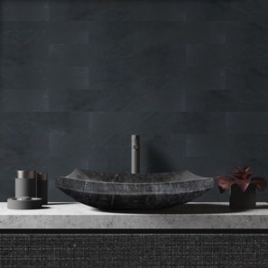 Ardesia nera Natur, 60 x 10 x 1 cm
