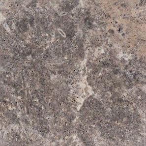 Silver Cross Cut Brushed Travertine 10 x 30 x 1.2 cm