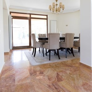 Travertino Peach Cross Cut Polisat, 61 x 30,5 x 1,2 cm