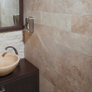 Travertino Classic Cross Cut Spazzolato, 10 x 30,5 x 1 cm