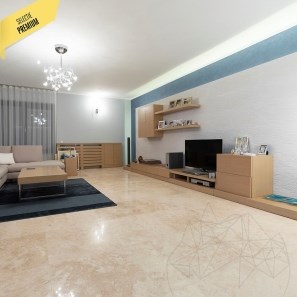 Classic PREMIUM Travertino lucido a taglio incrociato, 61 x 61 x 1,2 cm