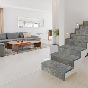 Ardesia Multicolore Ardesia Step Noisette Natur, 120 x 33 x 2 cm