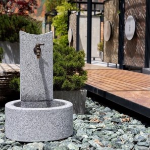 Cismea Garden Granito Leopardo Bianco, 47 x 40 x 70 cm