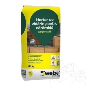 Malta per muratura - Weber KL, 15-30 kg