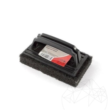 LTP Profesional Black Pad emulsionante con manico - Pad per impieghi gravosi (rimuove sporco, adesivo, stucco)