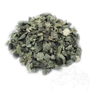 Mosaico decorativo verde, 10-15 mm Borsa 20 Kg