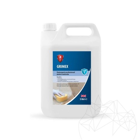 LTP Profesional Grimex, smacchiatore per pietra naturale (cera, grasso, olio, sporco), 5 L