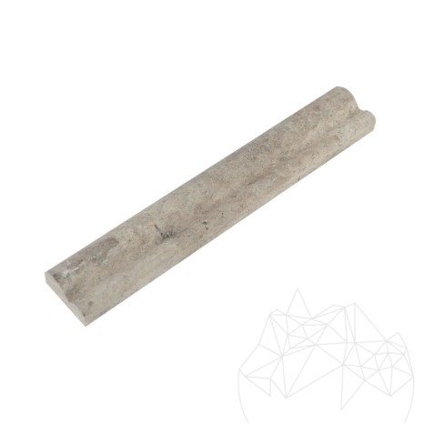 Bacchetta M4 Travertino Argento, 2 x 5 x 30,5 cm
