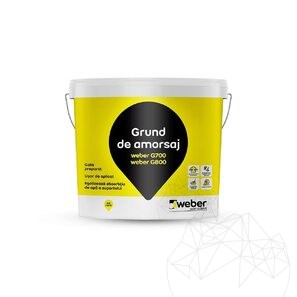 Grund de amorsaj Weber G700 BI1 (alb) - 20kg