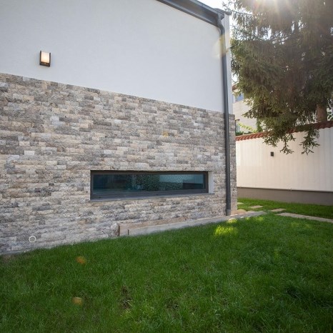 Travertino Silver Scapitat, 10 cm x LL x 2 cm