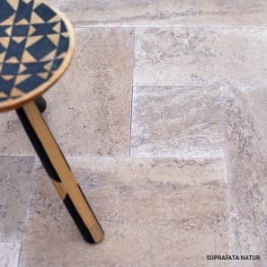 Travertino Latte PREMIUM French Pattern Set Periat, 1,2 cm