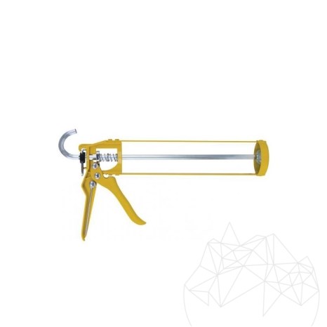 Pistola per silicone, giallo (cartuccia da 290 ml)