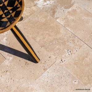 Travertino Classic Cross Cut Periat, 40,6 x 20,3 x 1,2 cm