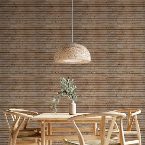 Travertino Noce Riflat, 120 x 60 x 2 cm 