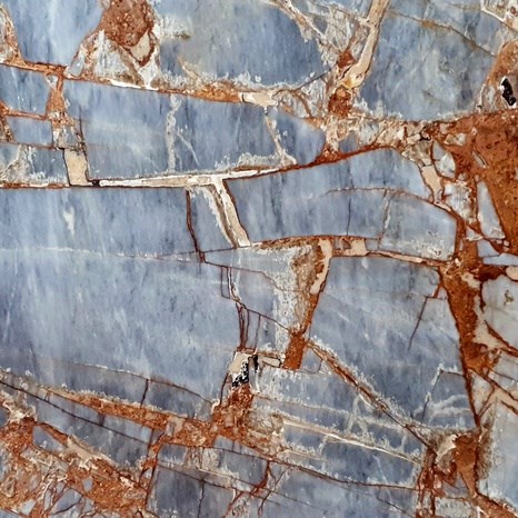 Lastra di Marmo Lucido Blu Fantastico, 2 cm