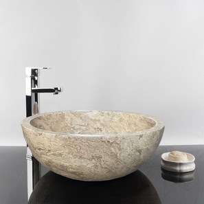 Lavandino Matia Latte Travertino RS-5 42 x 15 cm