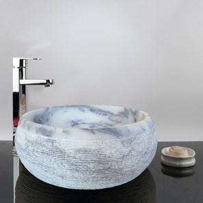 Lavandino da bagno Matia Ocean Blue Marmo RS-24