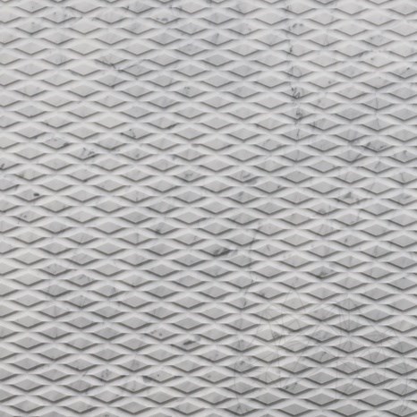 Lastra di Marmo Carrara White Rombo Extreme Design 2CM