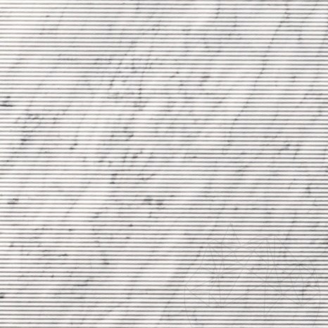 Lastra di Marmo Carrara White Zigzag Design 2CM