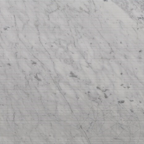 Lastra di Marmo Carrara White Canvas Design 2CM