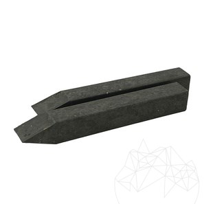 Picchetto di ancoraggio per bordure da giardino, grigio, 30 cm, confezione da 10 pezzi
