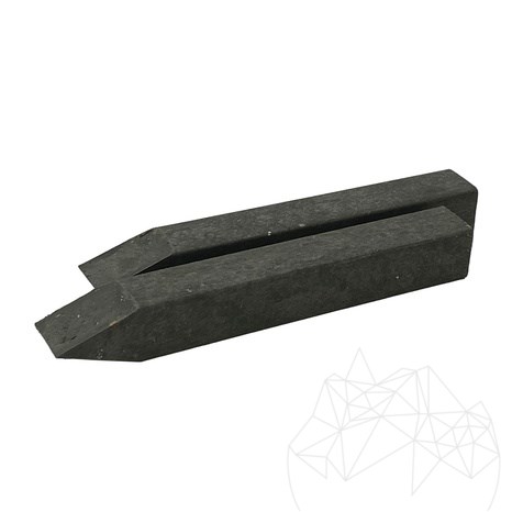 Picchetto di ancoraggio per bordure da giardino, grigio, 30 cm, confezione da 10 pezzi