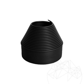 Bordatura B-Edge Smart per paesaggistica, nero, (H -10 cm, 6 ml/rotolo)