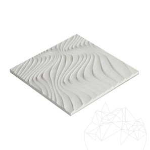 Marmo di sabbia del deserto di New York, 30,5 x 30,5 cm