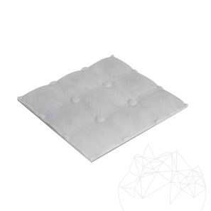 Chesterfield del deserto di New York, 30,5 x 30,5 cm