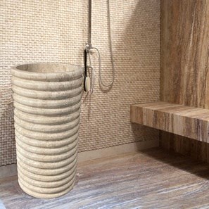Lavandino del bagno - Latte Travertine SP 23