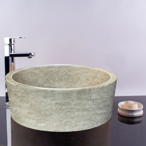 Lavabo da bagno Matia Travertino Classico RS-12
