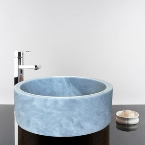 Lavandino per bagno Matia Marmo Grigio Nuvoloso RS-22