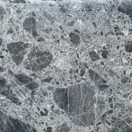 Lastra lucida di marmo grigio Ceppo, 3 cm