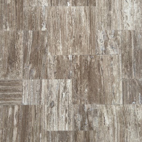 Royal Walnut Vein Cut Mini Set Travertino levigato, 1 cm