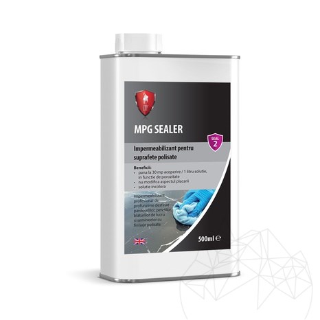 LTP Profesional MPG, Sigillante professionale per superfici lucide (pietra naturale e porcellana), 500 ml