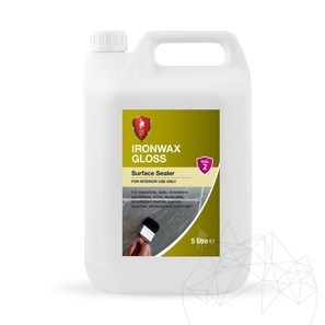 LTP Profesional Ironwax Gloss, cera protettiva per pietra naturale e cotto, 5 L