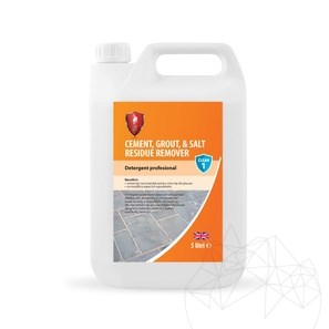 LTP Profesional Cement, Grout & Salt Residue Remover - Rimuove residui di cemento, macchie di stucco e sali, 5 L