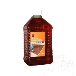LTP Profesional Olio di semi di lino cotto, trattamento protettivo, per terracotta, 2 L