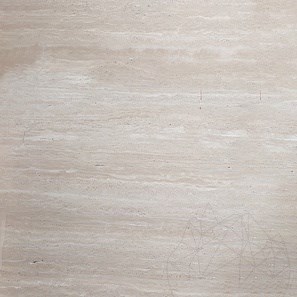 Lastra di travertino classico Romano Vein Cut levigato e non riempito, 2 cm  